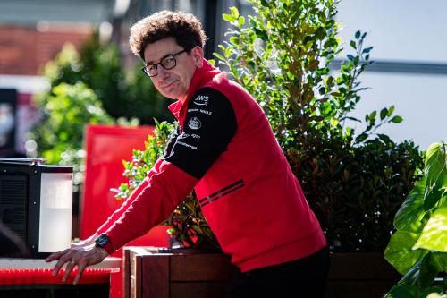O διευθυντής της Scuderia Ferrari, Mattia Binotto, στο GP Αυστραλίας 2022
