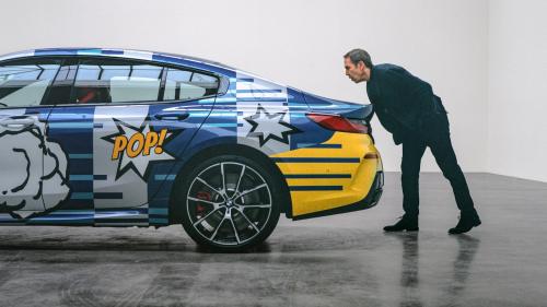 bmw 8 series gran coupe jeff koons