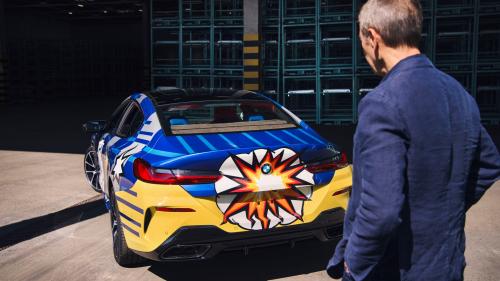 bmw 8 series gran coupe jeff koons