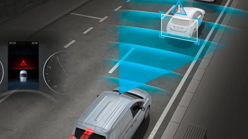 Το Brake Assist υποβοηθά το φρενάρισμα ή ενεργοποιεί αυτόματα τα φρένα