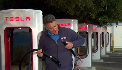 καλώδιο φόρτισης κλοπή tesla