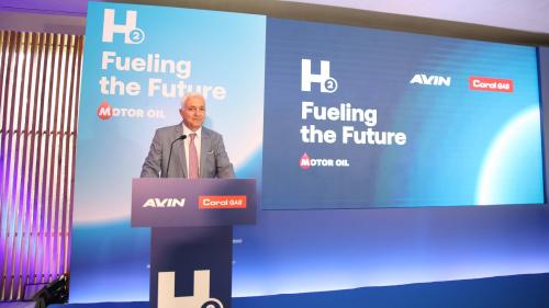 Ο Γενικός Διευθυντής της Coral Gas, κ. Παναγιώτης Χαριτόπουλος