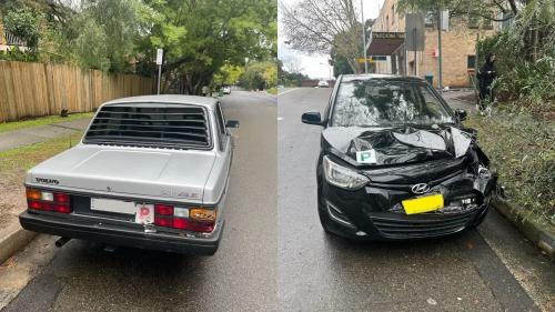 crash volvo hyundai 1