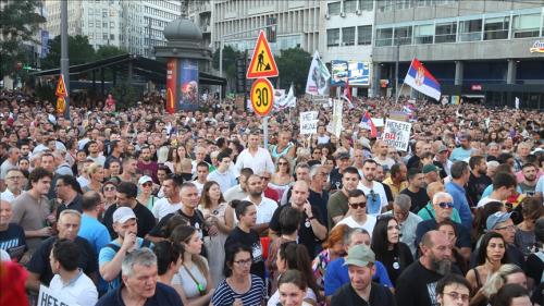 διαδηλώσεις κοίτασμα λιθίου στη Σεβρία