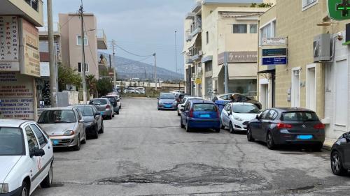 Double parking ticket in Greece