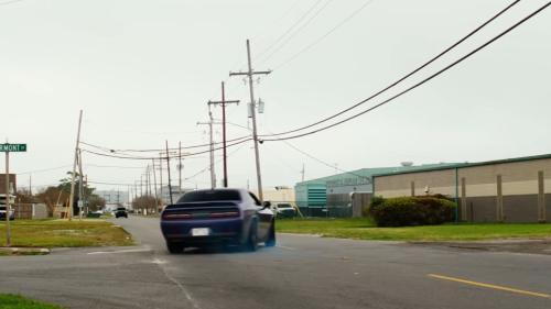 emma stone dodge challenger