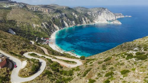 δρόμος στην Κεφαλονιά