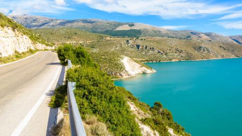 δρόμος στην Κεφαλονιά