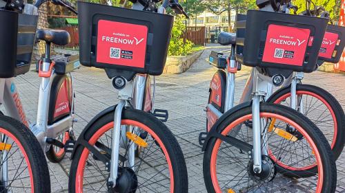 ebikes αθήνα ridemovi free now beat