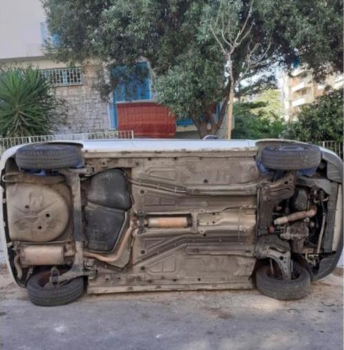 Το αυτοκίνητο από το οποίο εκλάπη ο καταλύτης πέρσι στην ίδια περιοχή