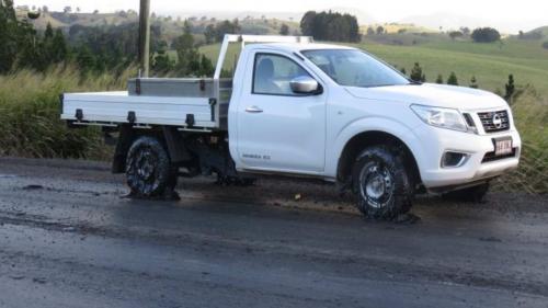 λιωμένα ελαστικά