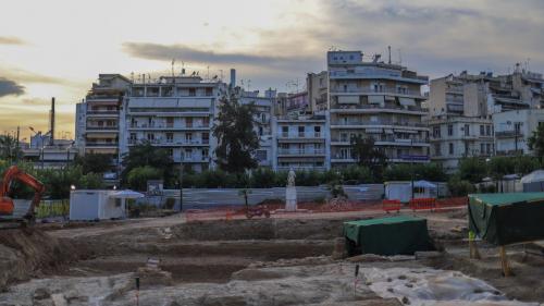 έργα μετρό γραμμή 4 κυψέλη