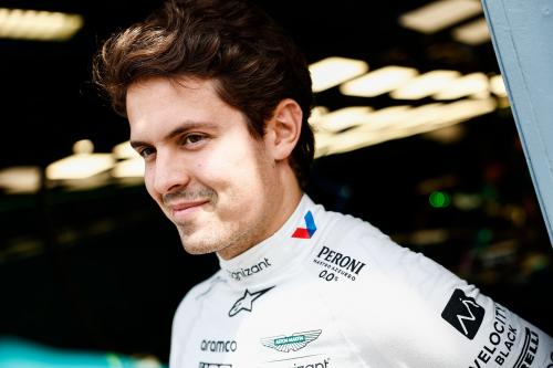 O εφεδρικός οδηγός της Aston Martin F1, Felipe Drugovich