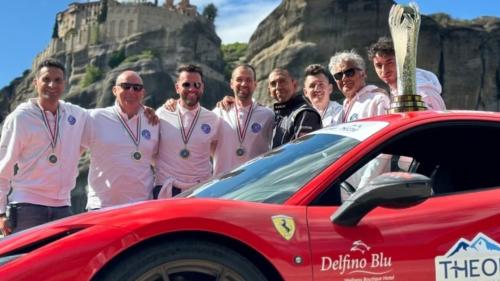 ferrari f8 tributo ρεκόρ στα Μετέωρτα