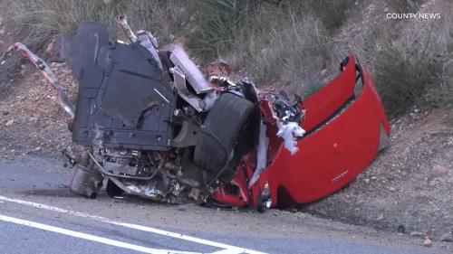 ferrari τροχαίο ατύχημα