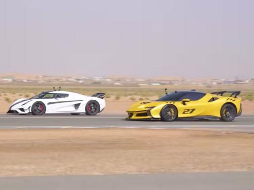 ferrari - koenigsegg b