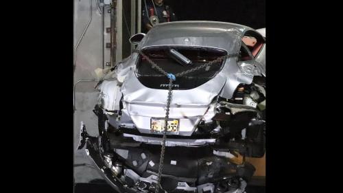 ferrari roma ατύχημα σε ασανσέρ