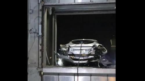 ferrari roma ατύχημα σε ασανσέρ