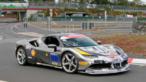 Δοκιμές εξέλιξης της Ferrari SF90 Evoluzione