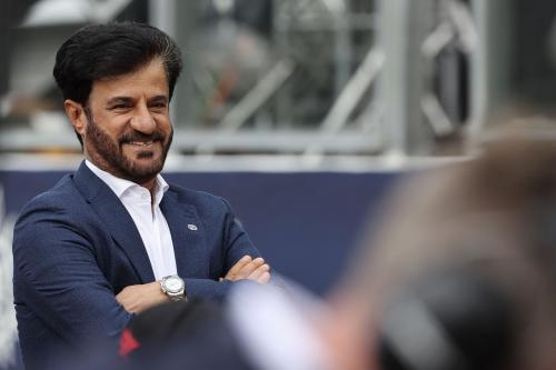 O πρόεδρος της FIA, Mohammed Ben Sulayem