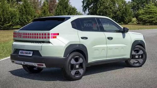 Ανεπίσημο σχέδιο του Fiat Fastback