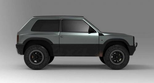 Fiat panda restomod