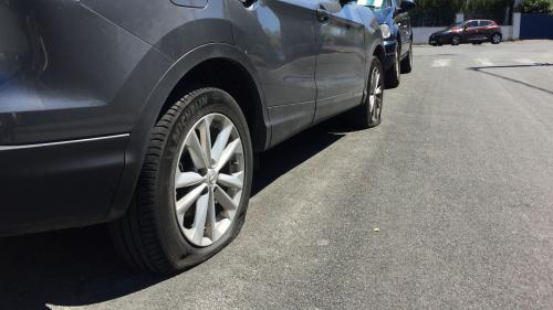 flat tire