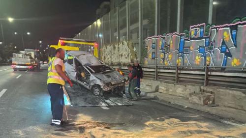 φωτιά αυτοκινήτου στον Κηφισό