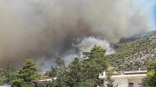 φωτιά νέα πέραμος