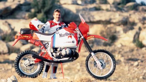 O μεγάλος Rahier Gaston με την αυθεντική αγωνιστική R 80 GS