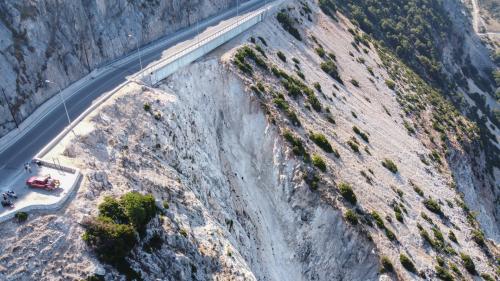 γέφυρα χάρακα στην κεφαλονιά