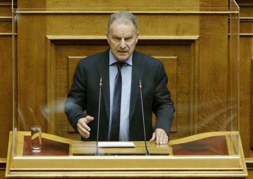 Ο πρώην δήμαρχος Λαμιέων και νυν βουλευτής της Νέας Δημοκρατίας, κ. Γιώργος Κοτρωνιάς
