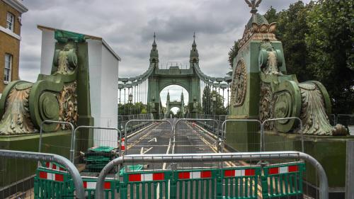 hammersmith bridge γέφυρα Λονδίνο