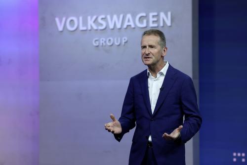 Ο διευθύνων σύμβουλος του ομίλου VW, Herbert Diess