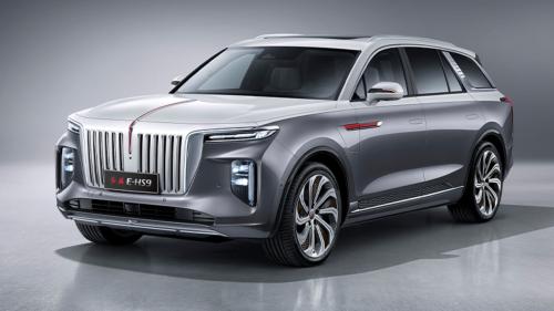 hongqi e-hs9 kina rosia