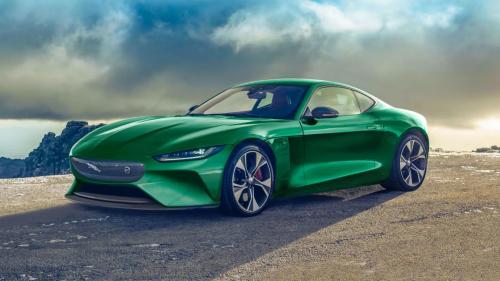 Παλαιότερη ψηφιακή υποθετική απεικόνιση μιας ενδεχόμενης νέας Jaguar F-Type