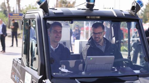 αυτόνομα αυτοκίνητο ΕΚΕΤΑ Κυριάκος Μητσοτάκης