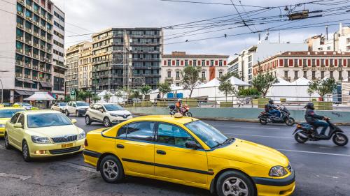 Κίνηση σε πλατεία