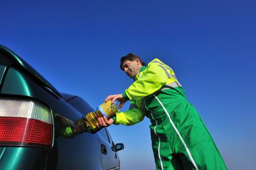 σπορέλαιο στο αυτοκίνητο