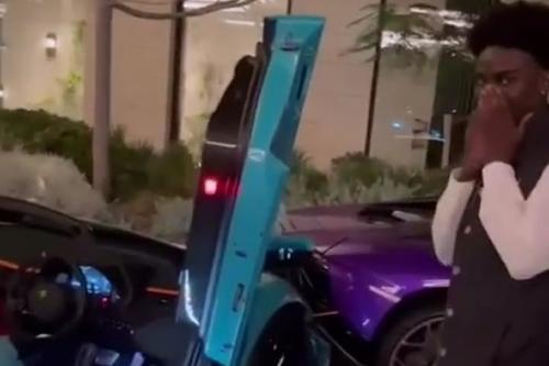 Lamborghini Crash
