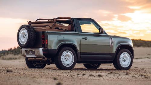 land rover defender convertible b