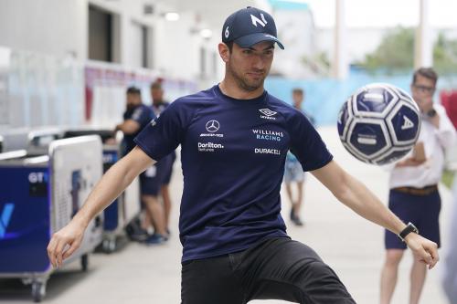 Ο Nicholas Latifi στο φετινό GP του Miami