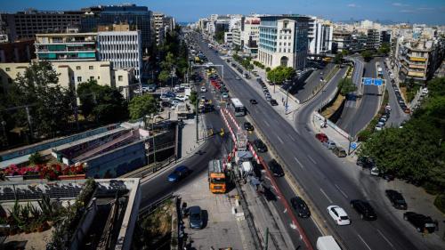 μεγαλύτερη ευθεία Αθήνα Λεωφ. Συγγρού