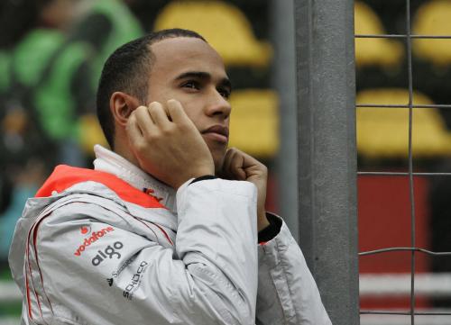 O Lewis Hamilton κατά την πρώτη του σεζόν στη F1, το 2007 με τη McLaren-Mercedes