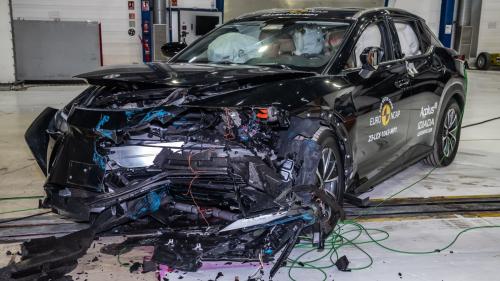 crash test EuroNCAP lexus rz