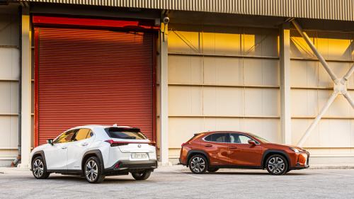 Δοκιμή Lexus UX 250h και UX 300e