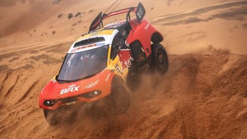 O Sebastien Loeb με το Hunter T1+ της Prodrive στο Ράλι Ντακάρ 2023