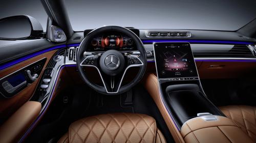 Mercedes S-Class interior