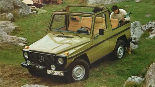 H πρώτη Mercedes-Benz G-Class Cabriolet του 1979