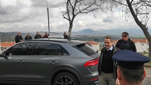 Το Audi Q8 που έχει χρησιμοποιήσει ο Κυριάκος Μητσοτάκης.